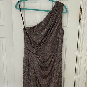 Gold Ralph Lauren floor length formal dress - Size 10